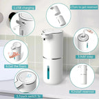 Dispensador automático de jabón 380ml USB