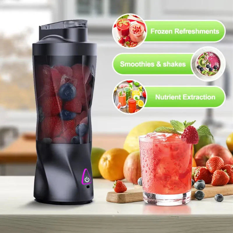 Licuadora portátil 700ml USB recargable