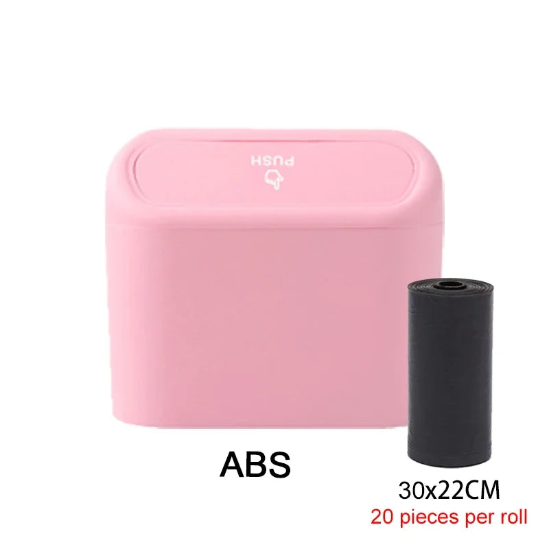 Mini basurero portátil para auto con diseño compacto