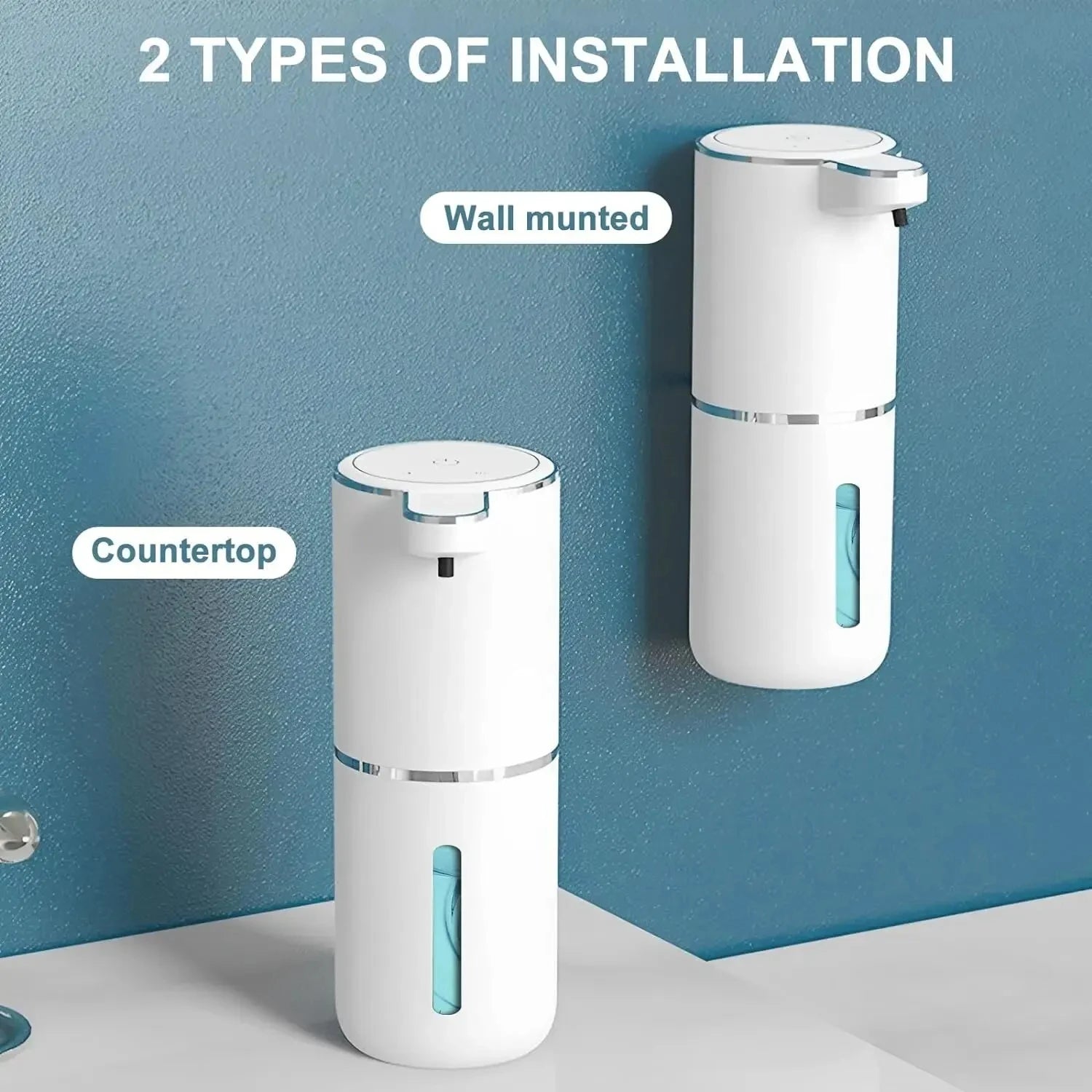 Dispensador automático de jabón 380ml USB