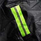 Cubierta de auto negra impermeable