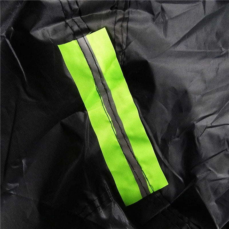 Cubierta de auto negra impermeable