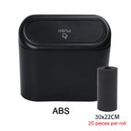 Mini basurero portátil para auto con diseño compacto