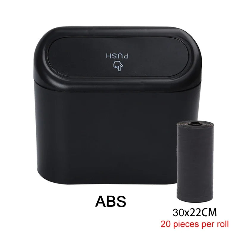 Mini basurero portátil para auto con diseño compacto