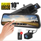 Cámara retrovisor 10” táctil con doble grabación