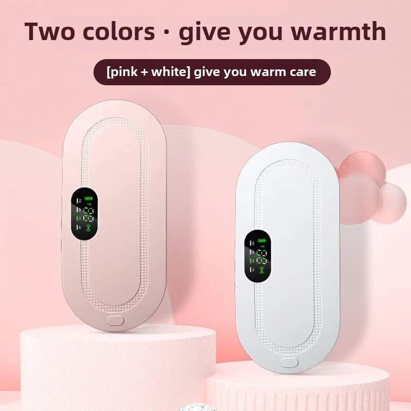 Cinturón eléctrico de calor y masaje menstrual